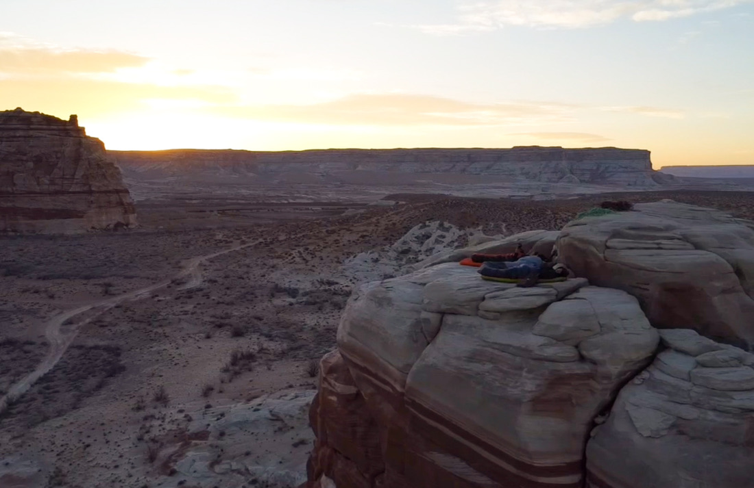 Sleeping on top of Ketosis climb