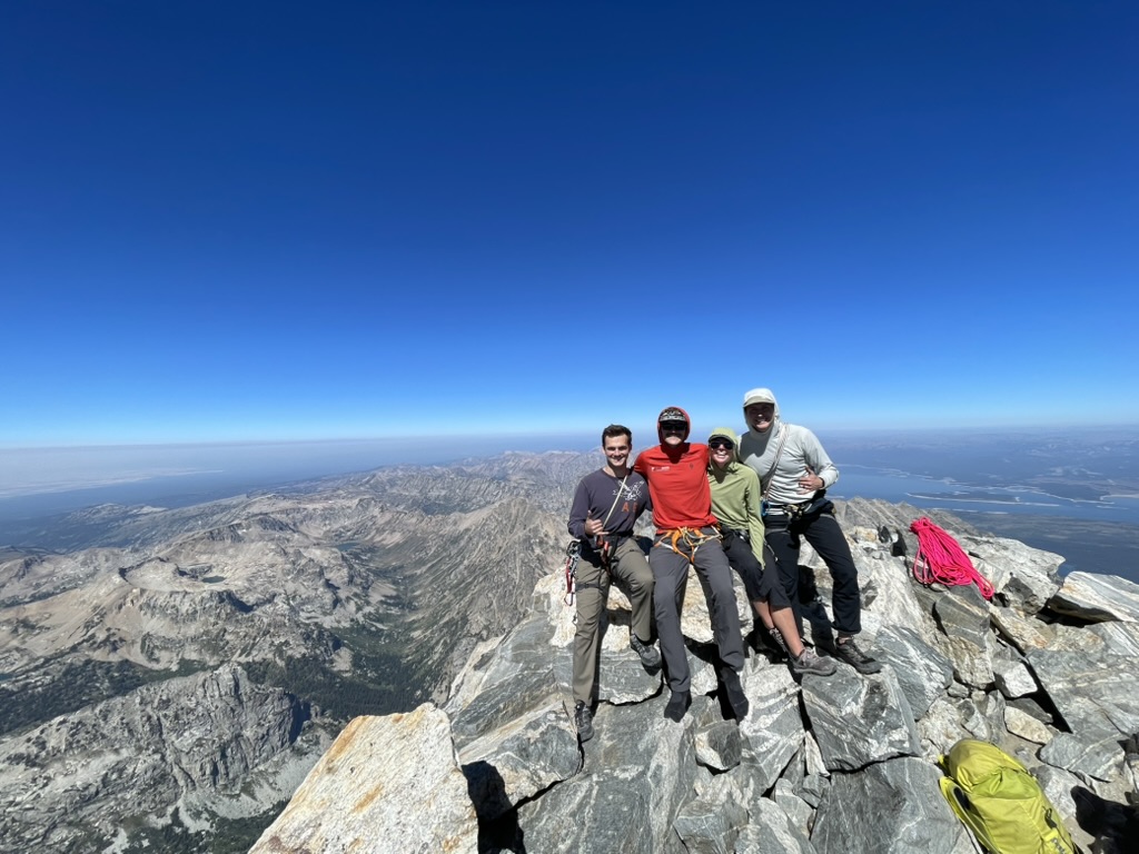 Grand Teton summit climb